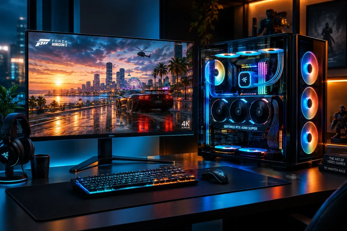 قوی‌ترین سیستم گیمینگ جهان با پردازنده Core i9 و کارت RTX