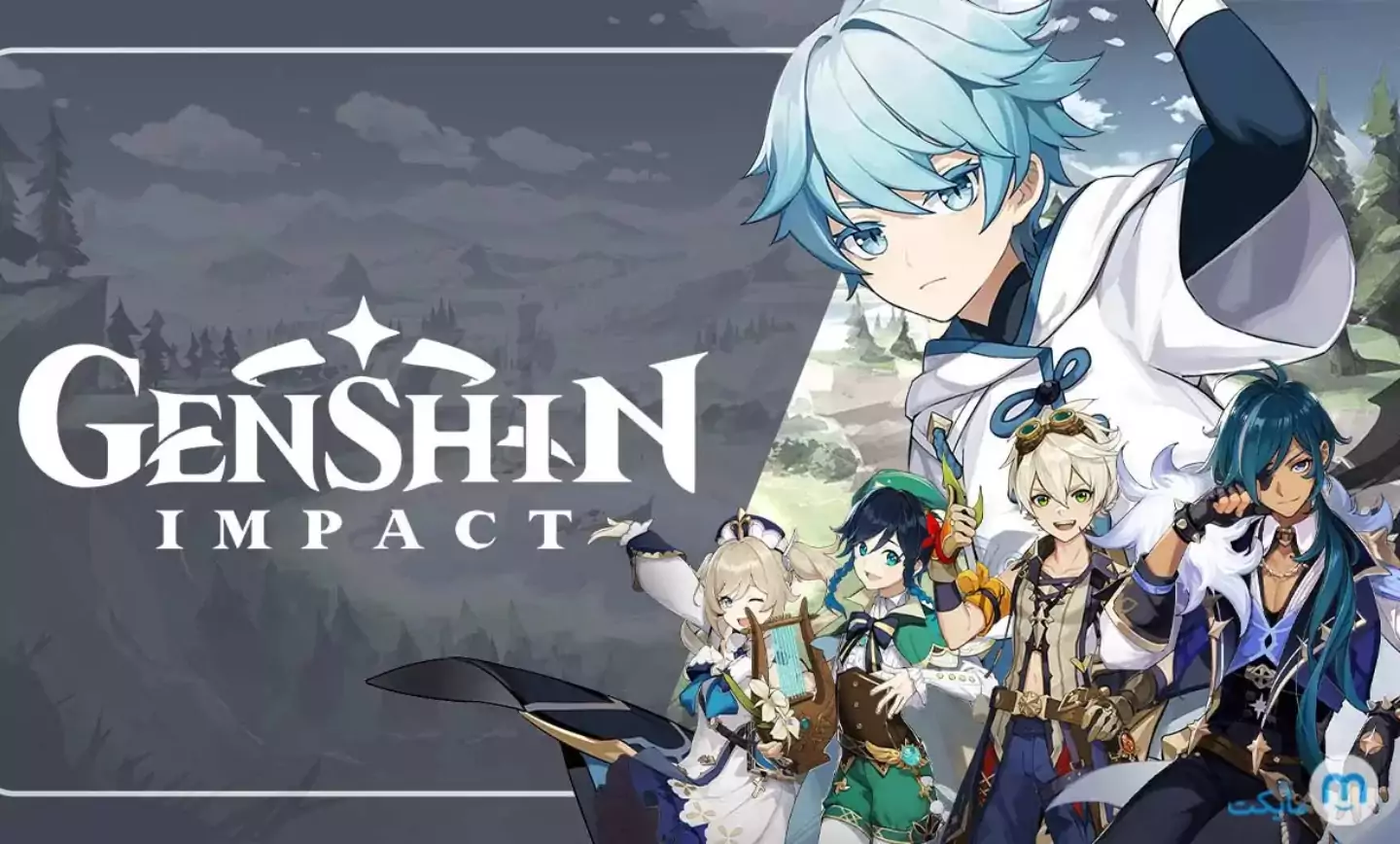شخصیت های بازی Genshin Impact در یک قاب 