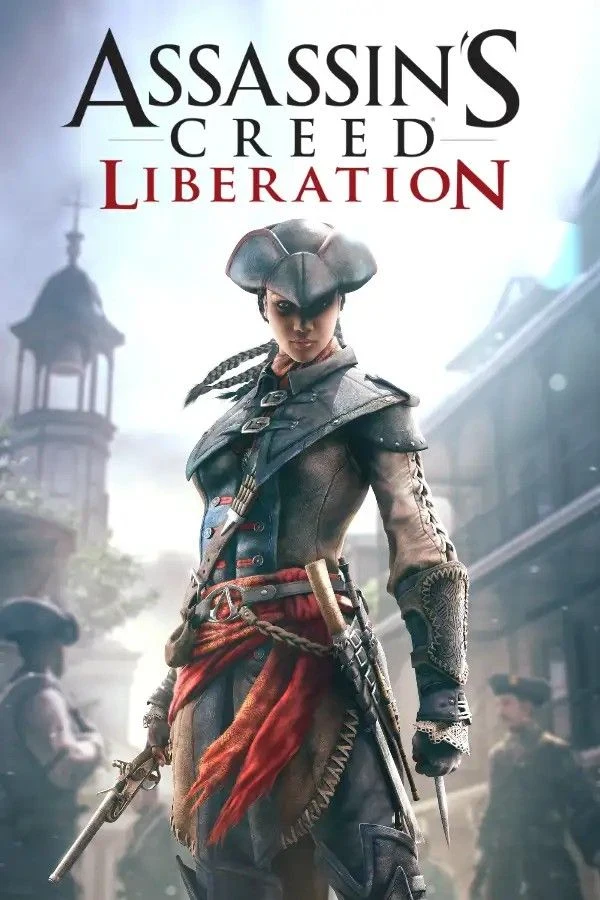 کاور رسمی بازی Assassin’s Creed Liberation؛ آولین دو گراندپره در لباس اساسین و کلاه سه‌گوش در نیواورلئان