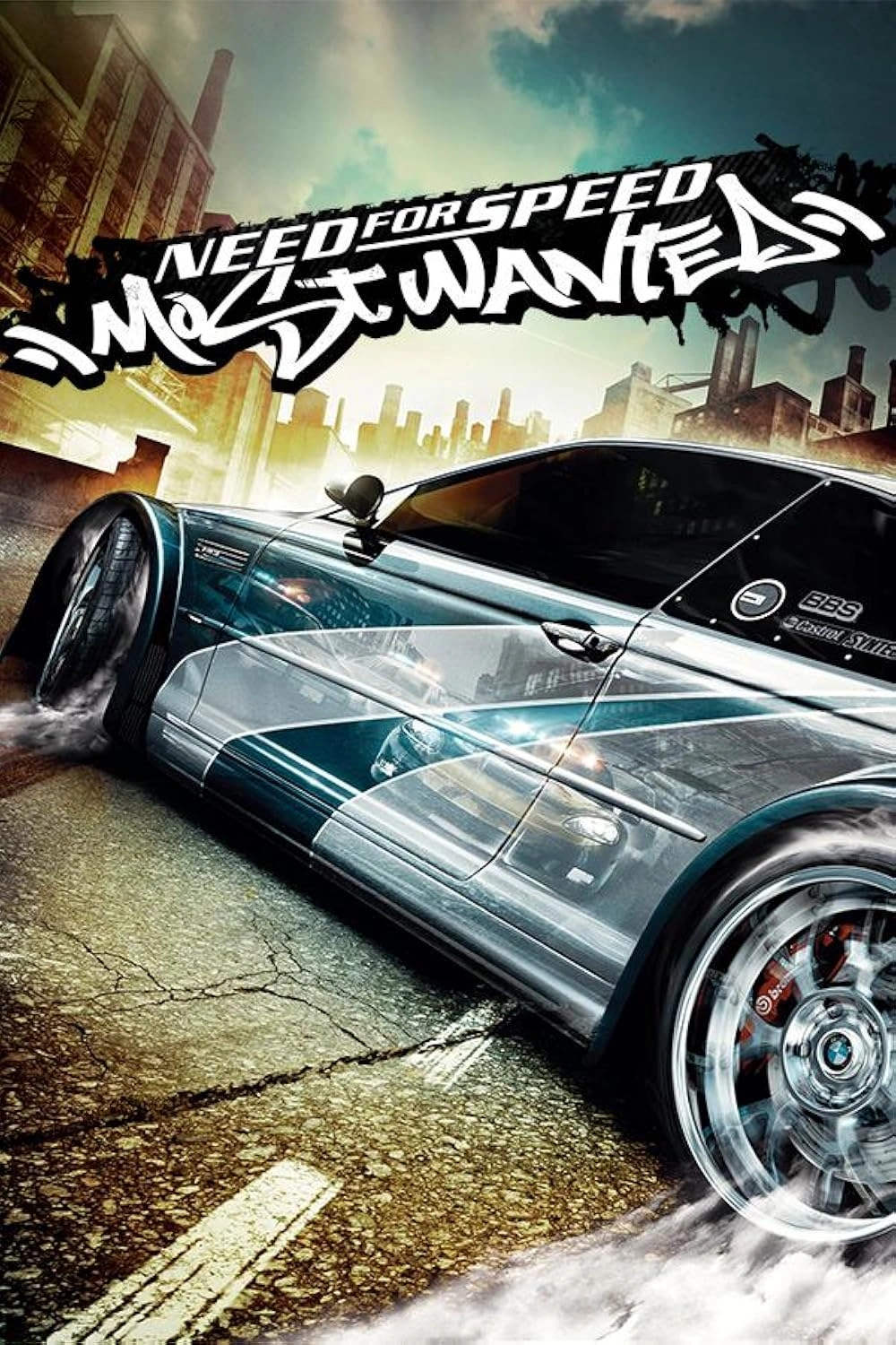 خودروی نمادین BMW M3 GTR در شهر راک پورت بازی Most Wanted
