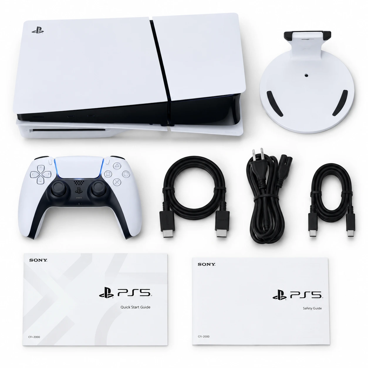 اقلام داخل جعبه ps5