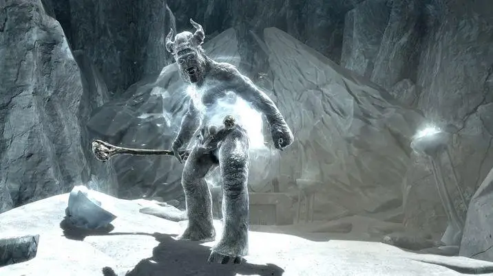 باس مخفی Karstaag در جزیره سولستهایم در بازی Skyrim Dragonborn