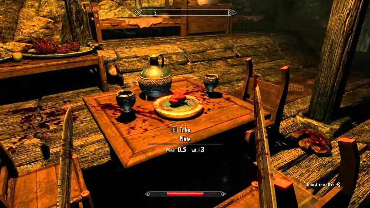 تصویر مبارزه با خون‌آشام‌ها: مبارزه با خون‌آشام‌ها در بازی Skyrim برای ابتلا به بیماری Sanguinare Vampiris
